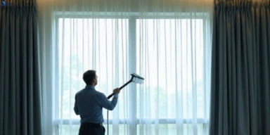 Commercial drapes cleaning service park-ridge-south hotels offices