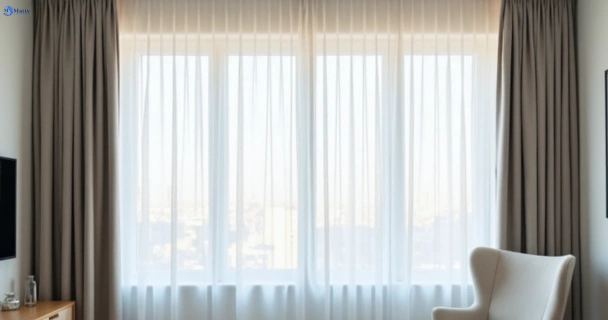 Restored vibrant drapes in park-ridge-south QLD after Matty Curtain Cleaning