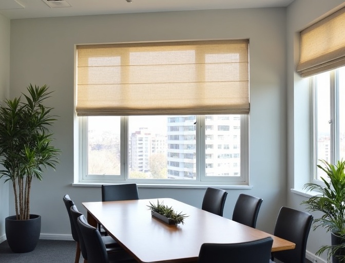 Park Ridge South Roman Blinds Cleaning