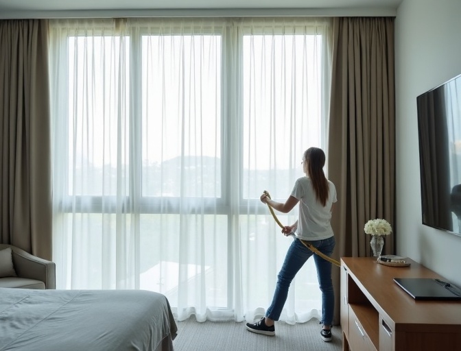 Park Ridge South Sheer Curtain Cleaning